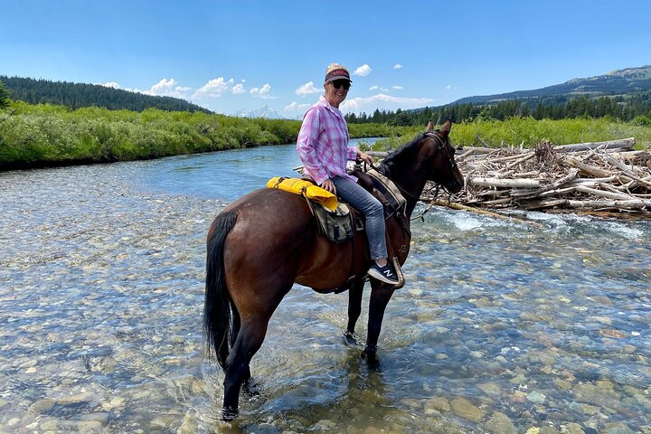 Jackson Hole Horseback Riding in Bridger Teton National Forest  - Photo 1 of 7